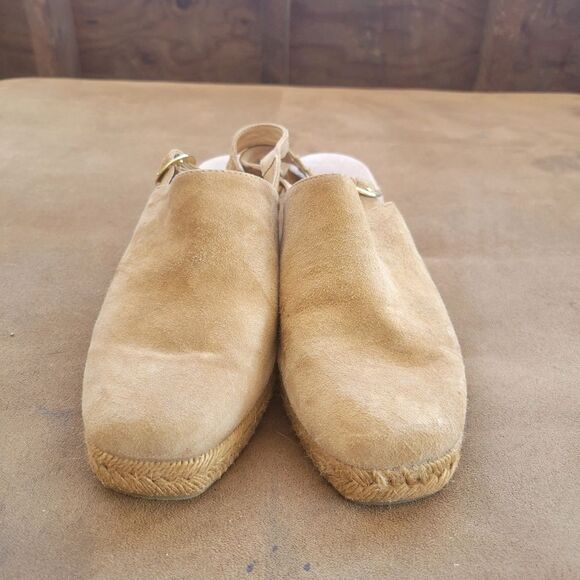 Viscata Barcelona espadrilles tan platform heel slip on shoes womens size EU 40 - Picture 2 of 8